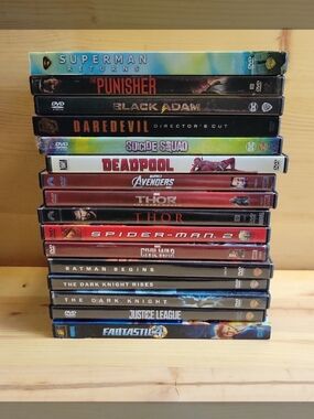 16 Marvel/ DC DVD bundle